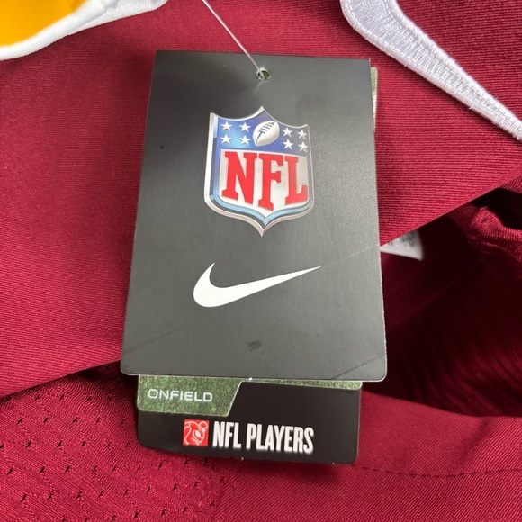 Nike Redskins Jersey Mens 60 NFL Football Team Issued Washington On Field Pro - Picture 9 of 10